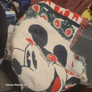 Mickey Mouse Holiday Blanket